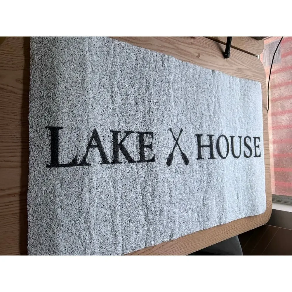 New “Lake House” with Orr’s 🛶Outdoor Indoor Rug Front Back Door size 29”x17.5”